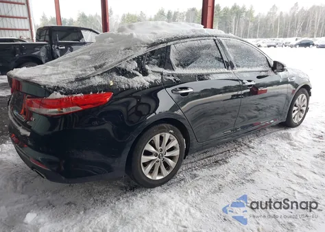 2016 Kia Optima Ex z USA, uszkodzony, nr VIN 5XXGU4L31GG043254